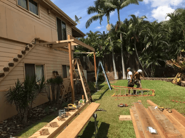 Ladders yardwork