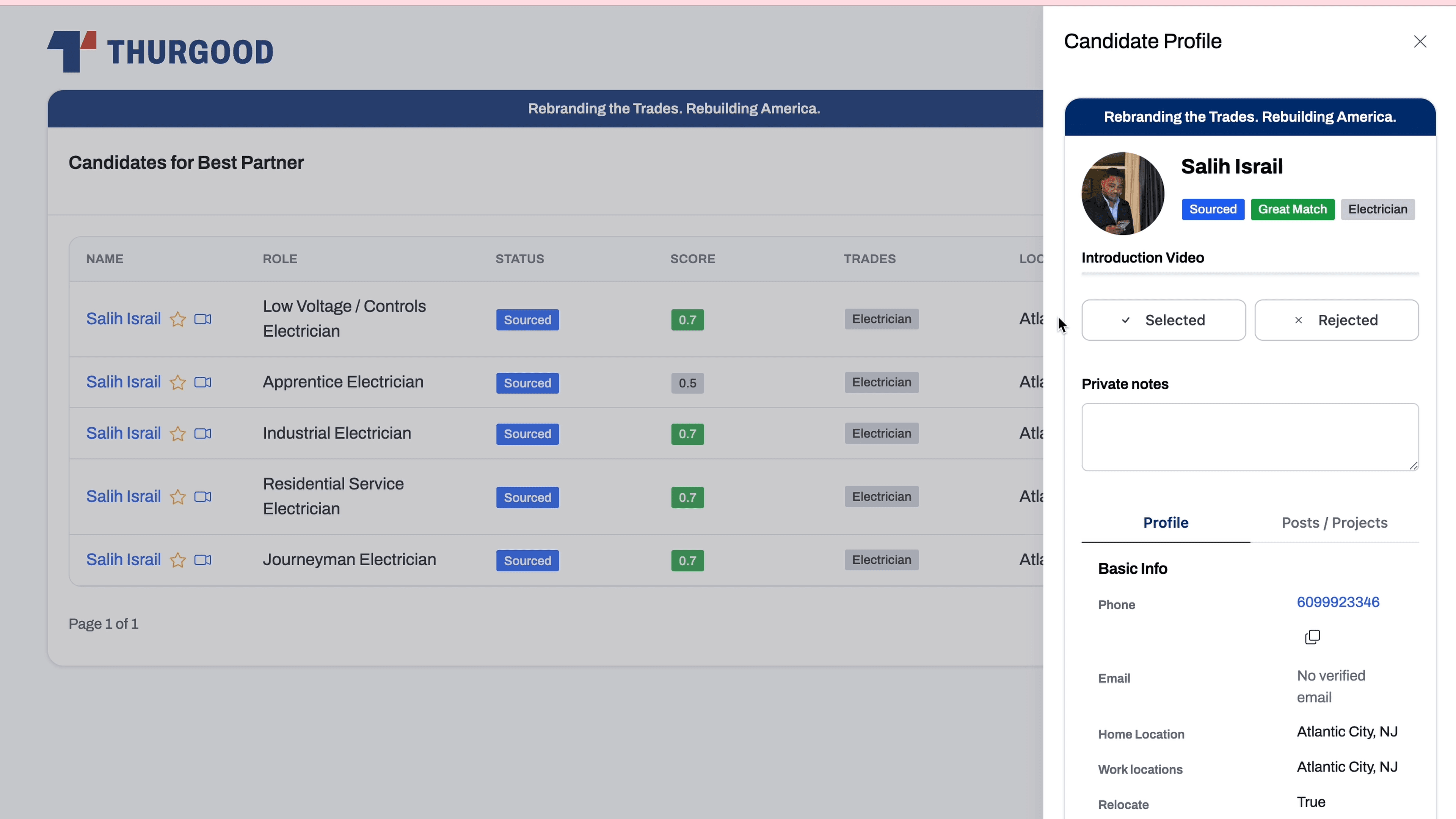 Employer engagement and ongoing visibility