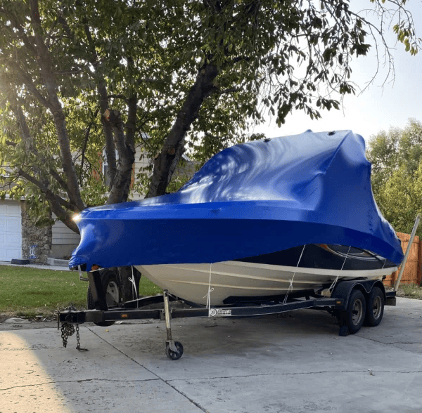 Blue boat
